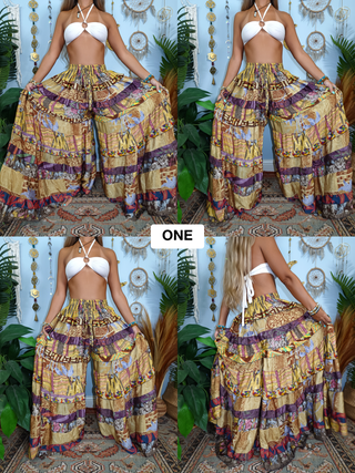 LUNA TIERED PANTS (REGULAR)