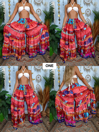LUNA TIERED PANTS (SHORT)