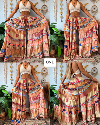 LUNA TIERED PANTS (TALL)