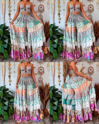 LUNA TIERED PANTS (TALL)