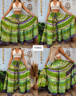 LUNA TIERED PANTS (SHORT)