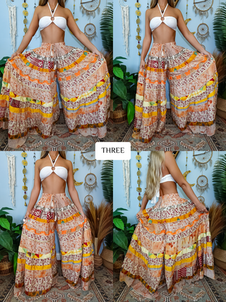 LUNA TIERED PANTS (SHORT)
