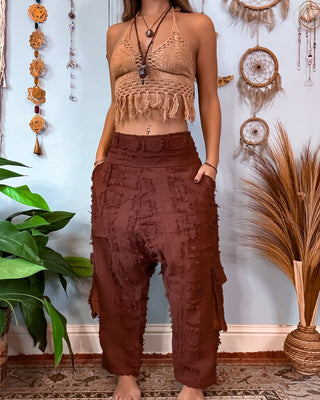 WILDER DROP CROTCH TROUSERS