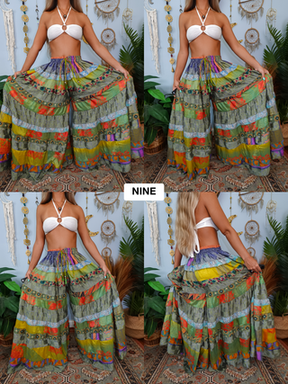 LUNA TIERED PANTS (SHORT)