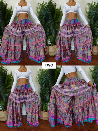 LUNA TIERED PANTS (REGULAR)