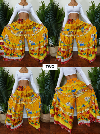 LUNA TIERED PANTS (SHORT)