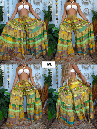 LUNA TIERED PANTS (TALL)