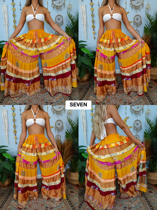 LUNA TIERED PANTS (GODDESS+)