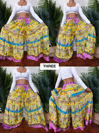 LUNA TIERED PANTS (GODDESS+)