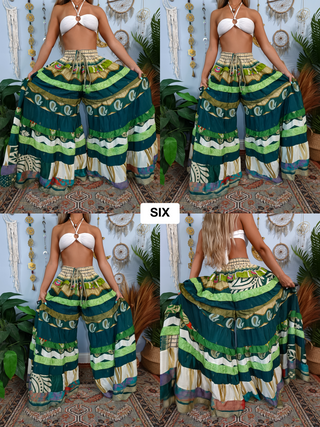 LUNA TIERED PANTS (TALL)