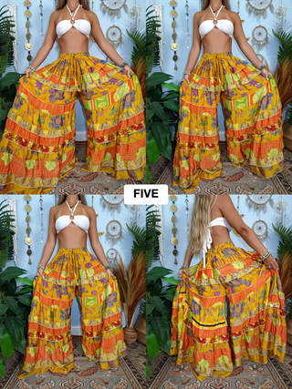 LUNA TIERED PANTS (REGULAR)