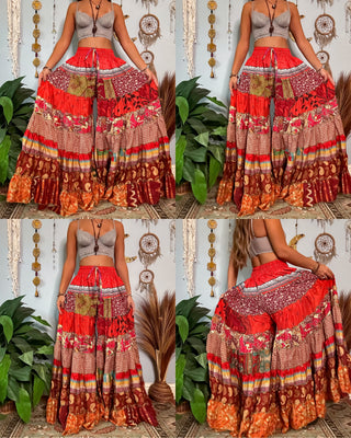 LUNA TIERED PANTS (TALL)