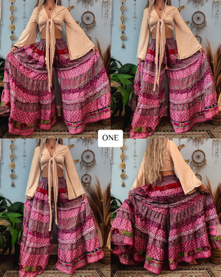 LUNA TIERED PANTS (SHORT)