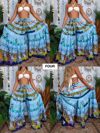 LUNA TIERED PANTS (GODDESS+)
