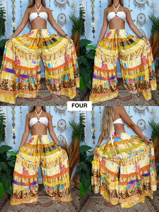 LUNA TIERED PANTS (GODDESS+)