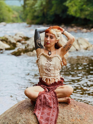 RIVER SPLIT LEG SKIRT