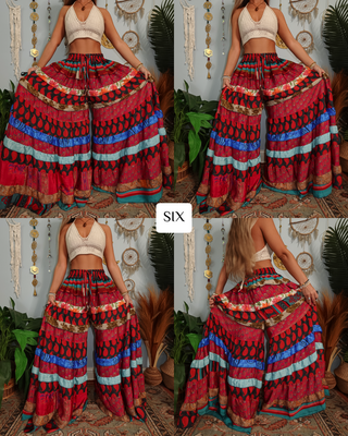 LUNA TIERED PANTS (tall)