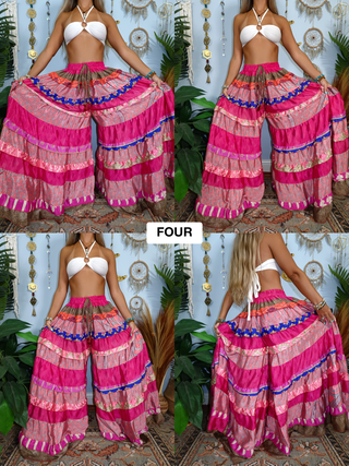 LUNA TIERED PANTS (REGULAR)