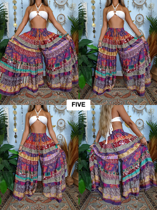 LUNA TIERED PANTS (SHORT)