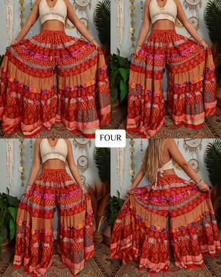 LUNA TIERED PANTS (goddess+)