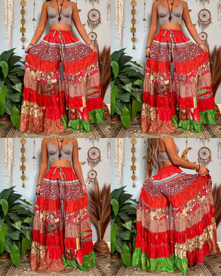 LUNA TIERED PANTS (TALL)