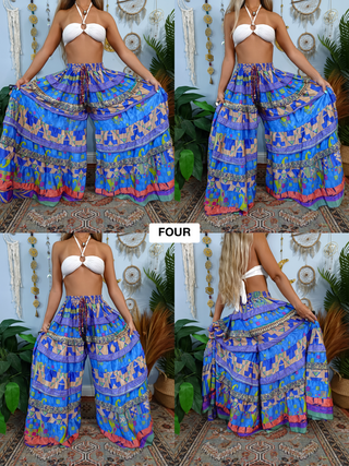 LUNA TIERED PANTS (SHORT)