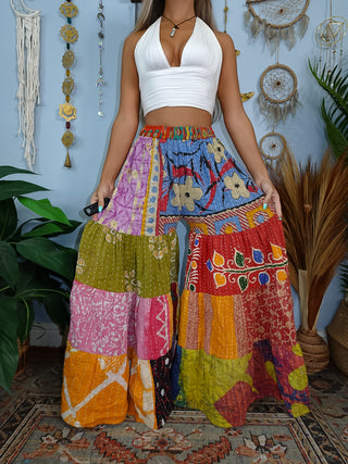 MAIA TIERED PANTS (SHORT)