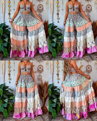 LUNA TIERED PANTS (TALL)