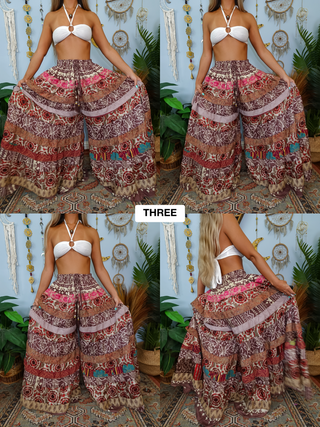 LUNA TIERED PANTS (GODDESS+)