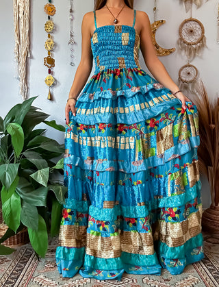 LUNA TIERED DRESS