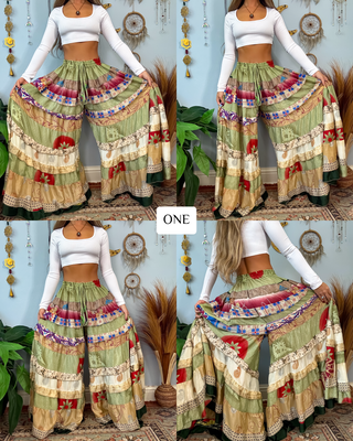 LUNA TIERED PANTS (SHORT)