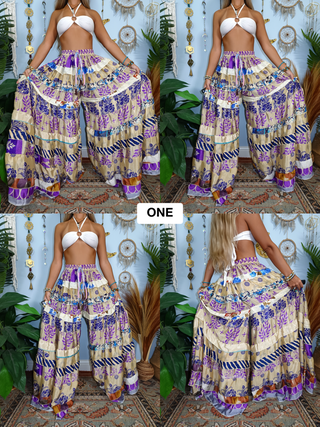 LUNA TIERED PANTS (TALL)