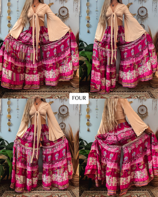 LUNA TIERED PANTS (SHORT)