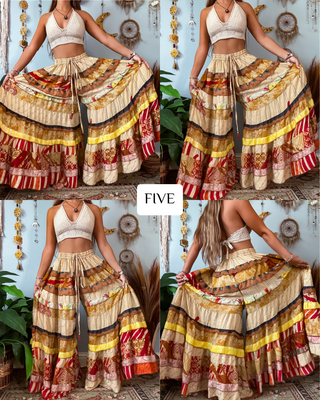 LUNA TIERED PANTS (SHORT)