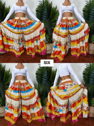 LUNA TIERED PANTS (GODDESS+)