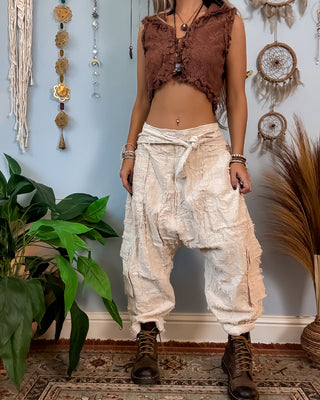 WILDER DROP CROTCH TROUSERS