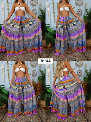 LUNA TIERED PANTS (TALL)
