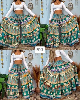 LUNA TIERED PANTS (SHORT)