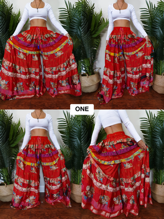 LUNA TIERED PANTS (TALL)