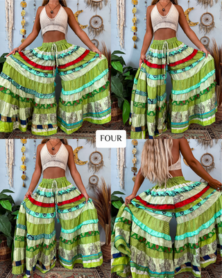 LUNA TIERED PANTS (SHORT)