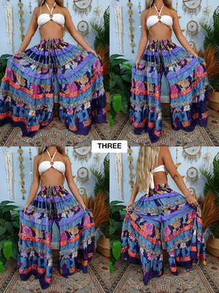 LUNA TIERED PANTS (SHORT)