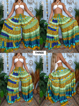 LUNA TIERED PANTS (REGULAR)
