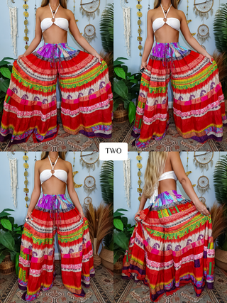 LUNA TIERED PANTS (REGULAR)