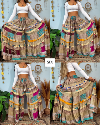 LUNA TIERED PANTS (SHORT)