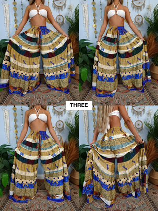LUNA TIERED PANTS (TALL)