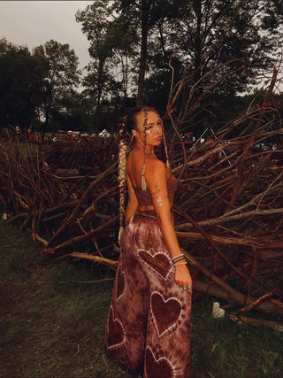 AMORE WIDE LEG TROUSERS