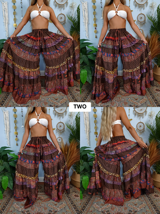 LUNA TIERED PANTS (REGULAR)