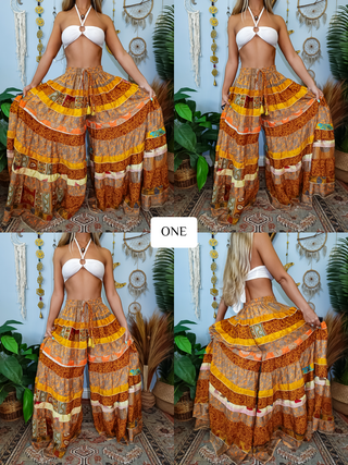 LUNA TIERED PANTS (SHORT)