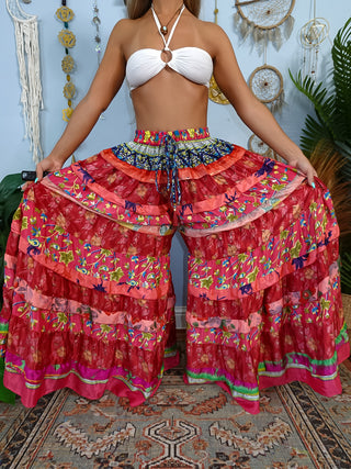 LUNA TIERED PANTS (SHORT)