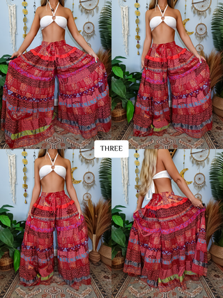 LUNA TIERED PANTS (SHORT)